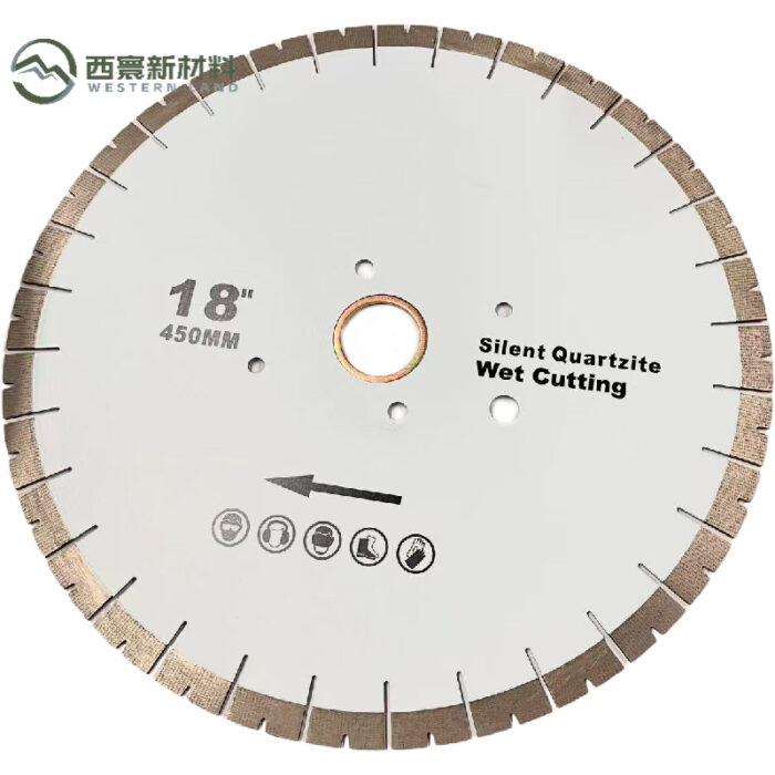 18 Inch arix quarzite diamond saw blade