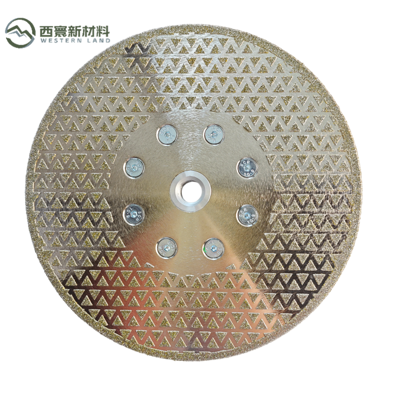 M14 electroplated star diamond saw blade angle grinder cutting disc