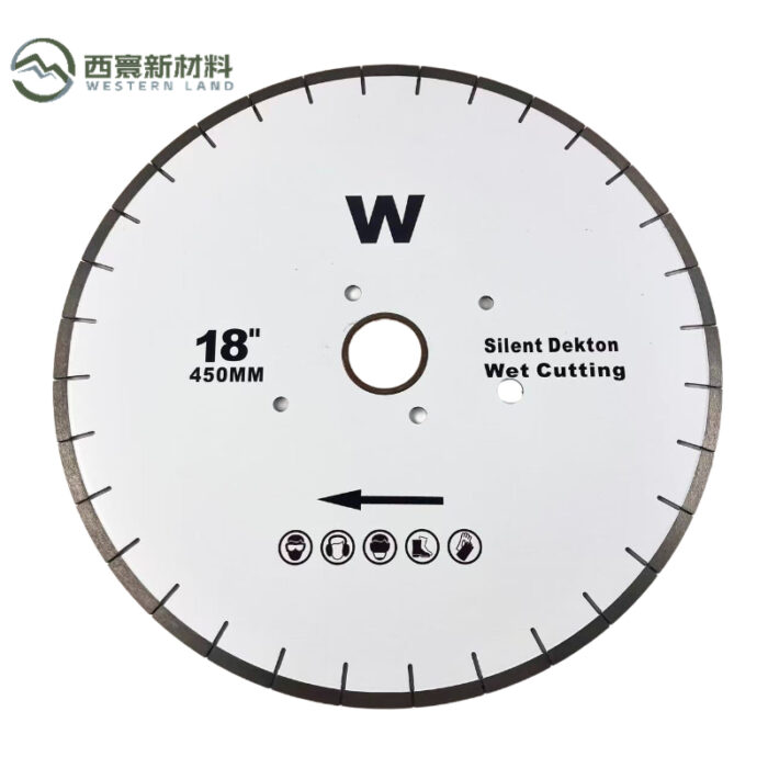 diamond saw blade for Dekton wet cutting