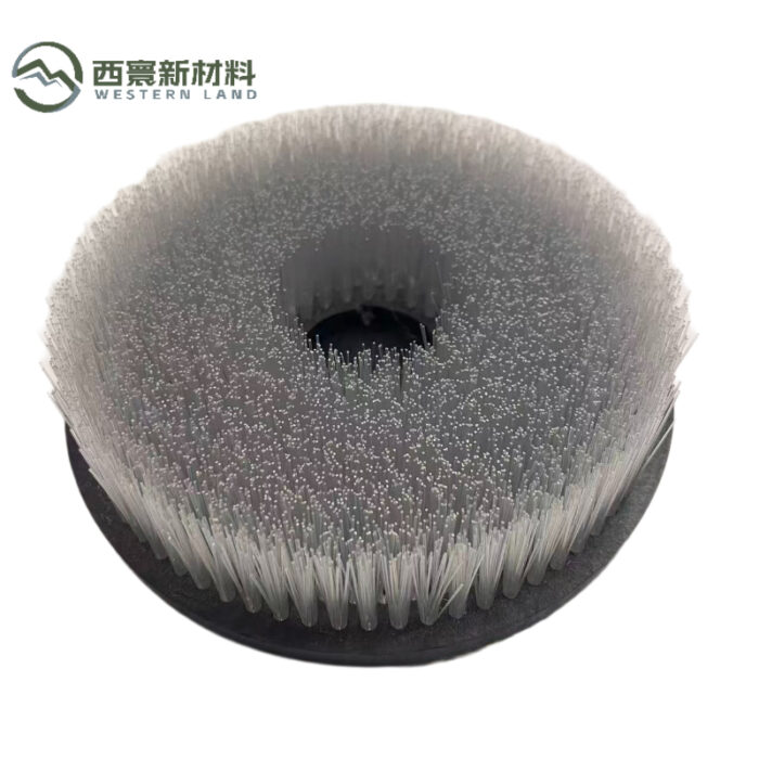 Abrasive Nylon Disc Brush for Tile Nano Coating Machine, Remove Wax Residue for Matte Soft Gloss Ceramic Tiles